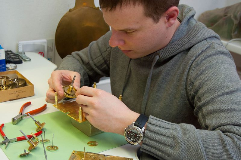 Uhrmacherwerkstatt bei Juwelier und Uhrmachermeister Pfeffel in Neulengbach